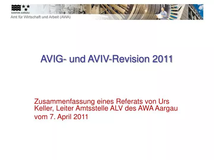 avig und aviv revision 2011