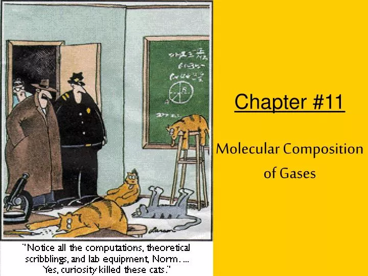 chapter 11 molecular composition of gases