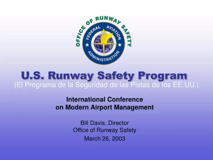 u s runway safety program