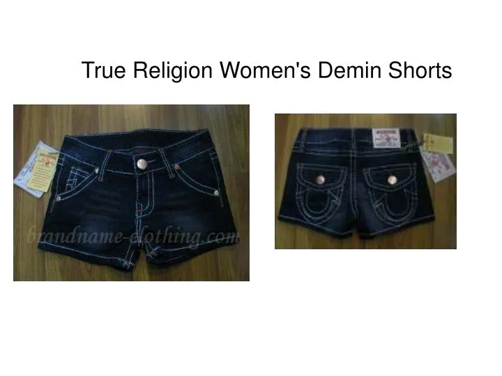 true religion women s demin shorts
