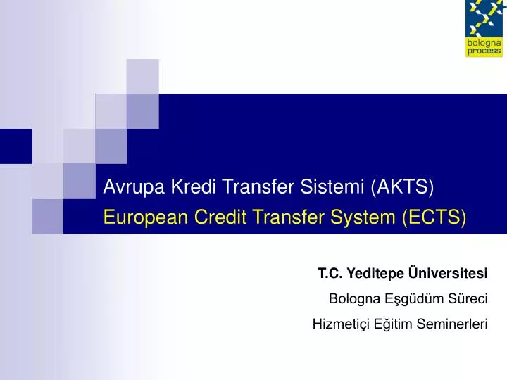 avrupa kredi transfer sistemi akts