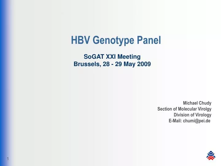 hbv genotype panel