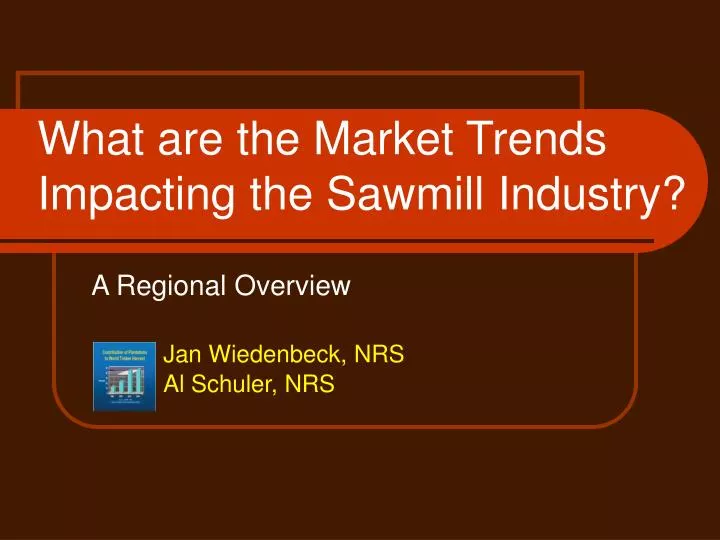 a regional overview jan wiedenbeck nrs al schuler nrs