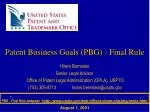 Hiram Bernstein Senior Legal Advisor Office of Patent Legal Administration (OPLA), USPTO (703) 305-8713		hiram.bernst - slide 1