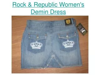 Cheap Rock & Republic Womens Demin Dress