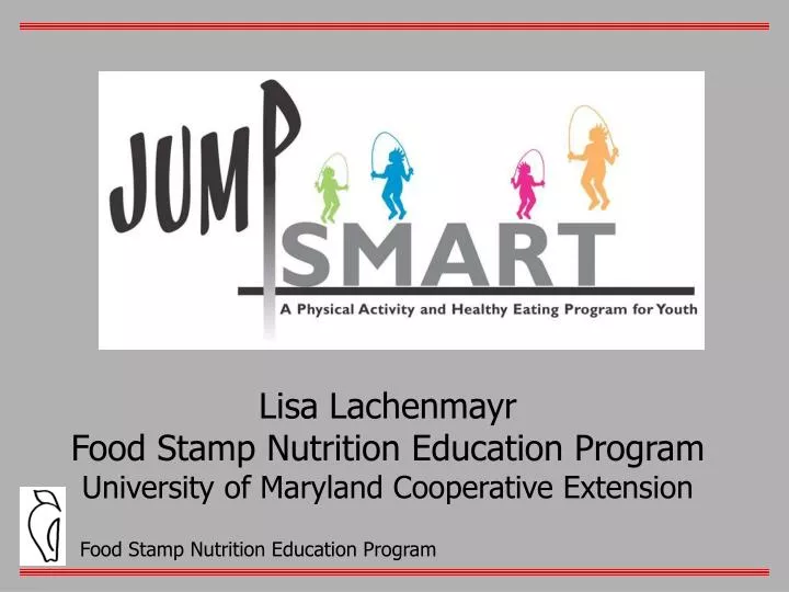 lisa lachenmayr food stamp nutrition education program university of maryland cooperative extension