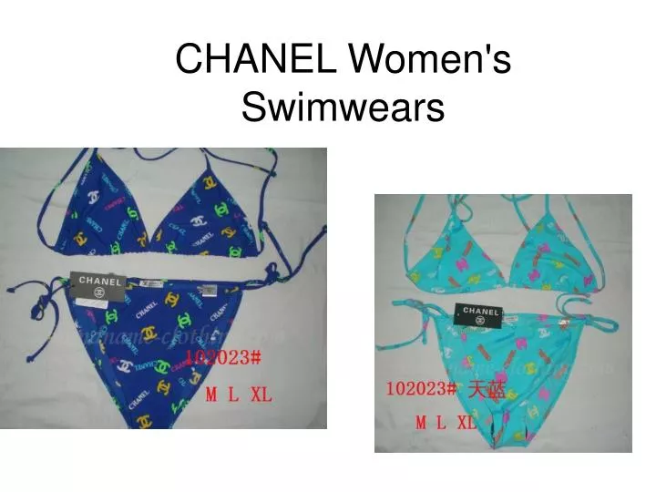 chanel women s swimwears