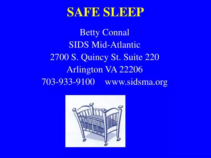 safe sleep
