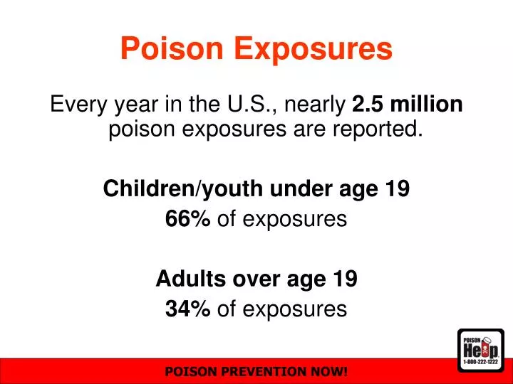 poison exposures