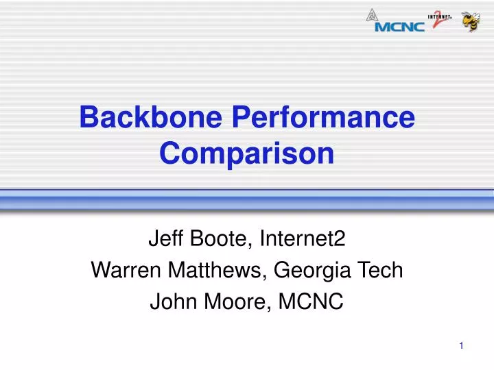 backbone performance comparison