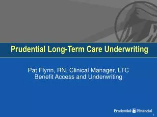 Prudential Long-Term Care Underwriting