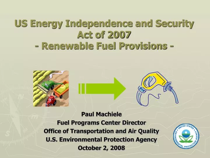 us energy independence and security act of 2007 renewable fuel provisions