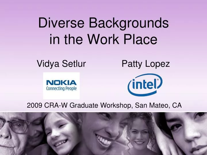 diverse backgrounds in the work place