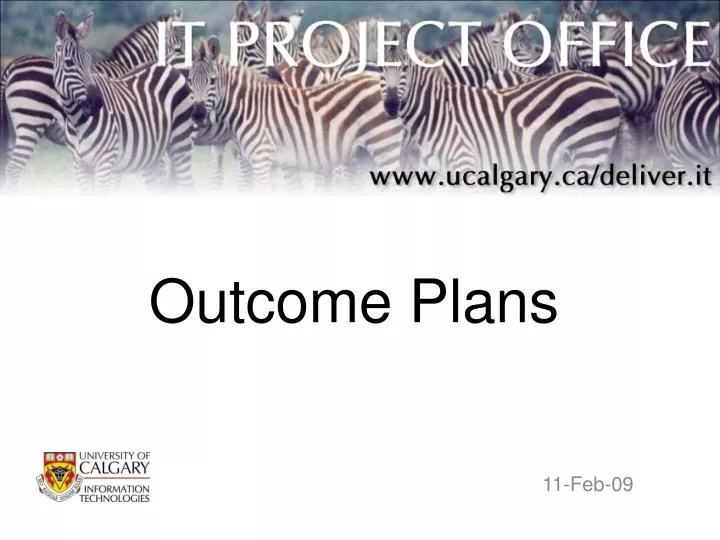 outcome plans