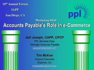 Accounts Payable’s Role in e-Commerce