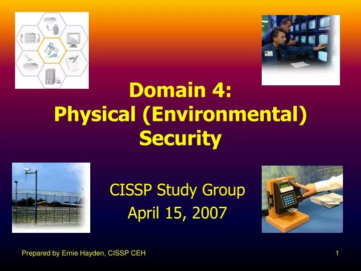 domain 4 physical environmental security