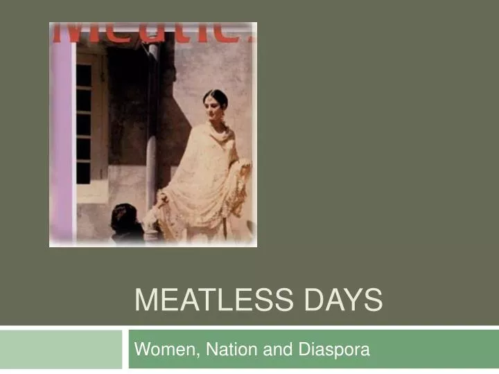 meatless days