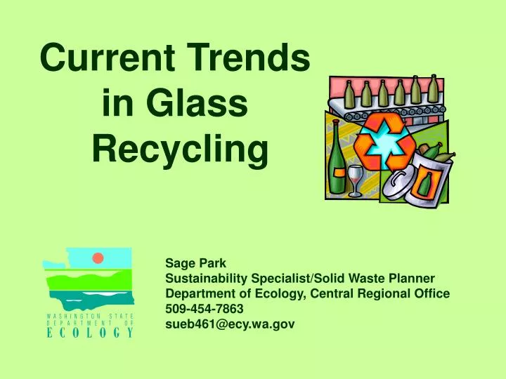 current trends in glass recycling