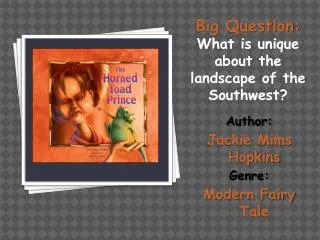 Author : Jackie Mims Hopkins Genre: Modern Fairy Tale
