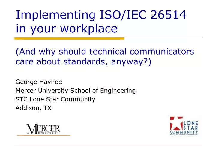 implementing iso iec 26514 in your workplace
