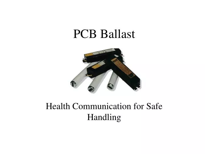 pcb ballast