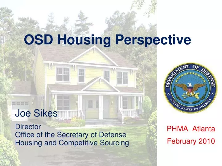 osd housing perspective