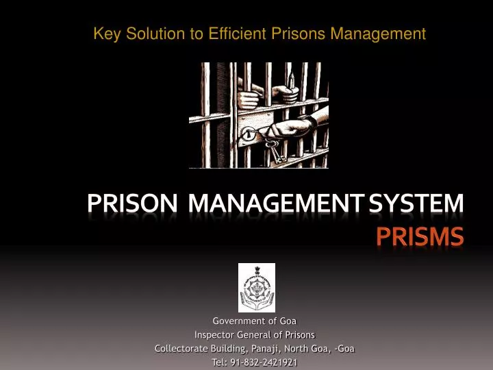 prison management system prisms