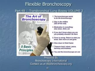 Flexible Bronchoscopy Part 4B : Transbronchial Lung Biopsy VOLUME 2