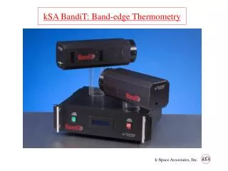kSA BandiT: Band-edge Thermometry