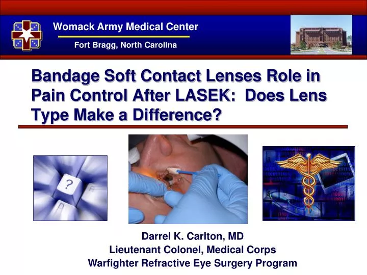 bandage soft contact lenses role in pain control after lasek does lens type make a difference