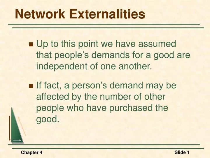 network externalities
