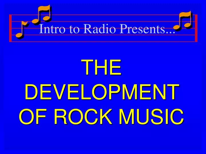 the development of rock music