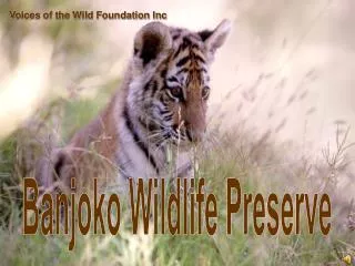 Banjoko Wildlife Preserve