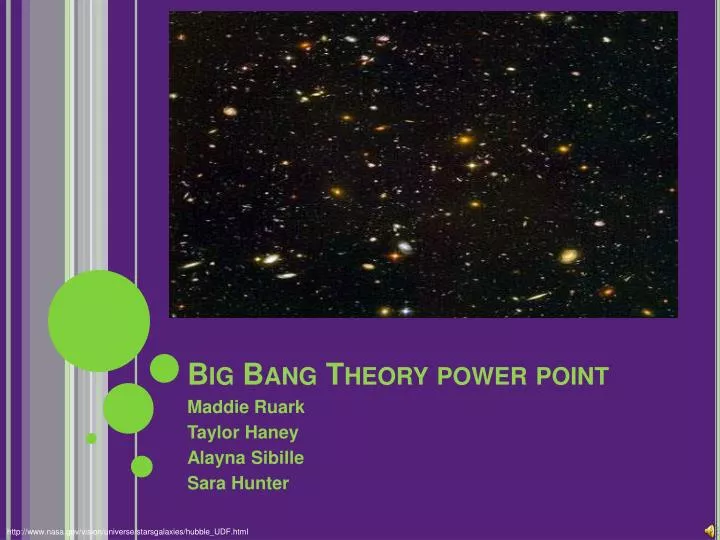 big bang theory power point