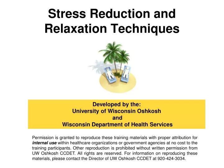 stress reduction and relaxation techniques