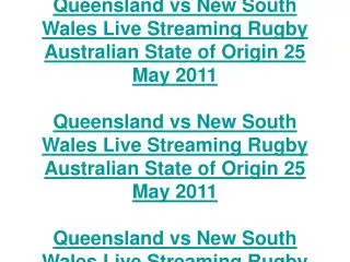 queensland vs new south wales live streaming rugby australia