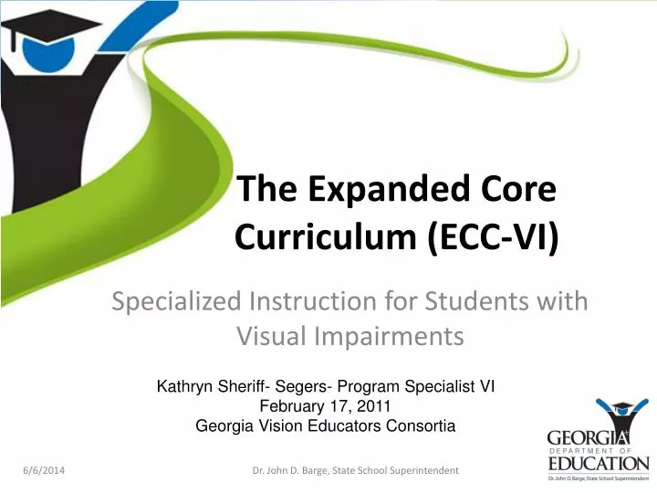 the expanded core curriculum ecc vi