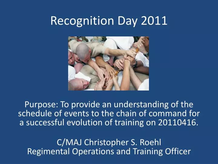 recognition day 2011