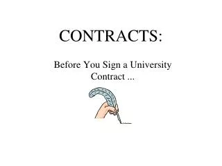 CONTRACTS: