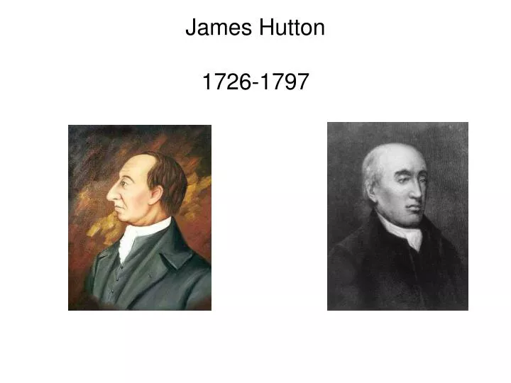 james hutton 1726 1797