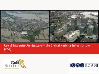 Use of Enterprise Architecture in the Critical National Infrastructure (CNI)