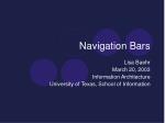 Navigation Bars