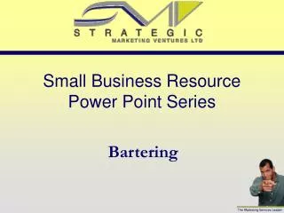 Small Business Resource Power Point Series