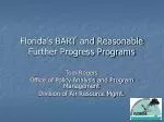 Florida’s BART and Reasonable Further Progress Programs - slide 1