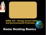 Home Heating Basics - slide 1