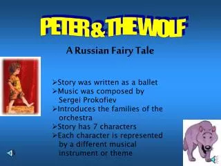 PETER &amp; THE WOLF