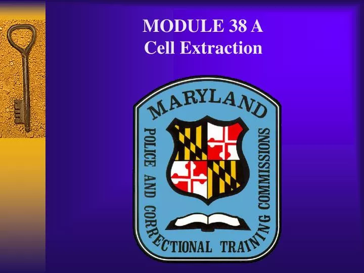 module 38 a cell extraction