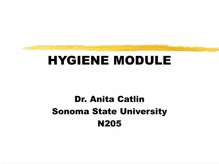 hygiene module