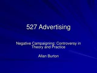 527 Advertising
