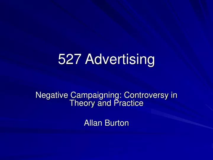 527 advertising